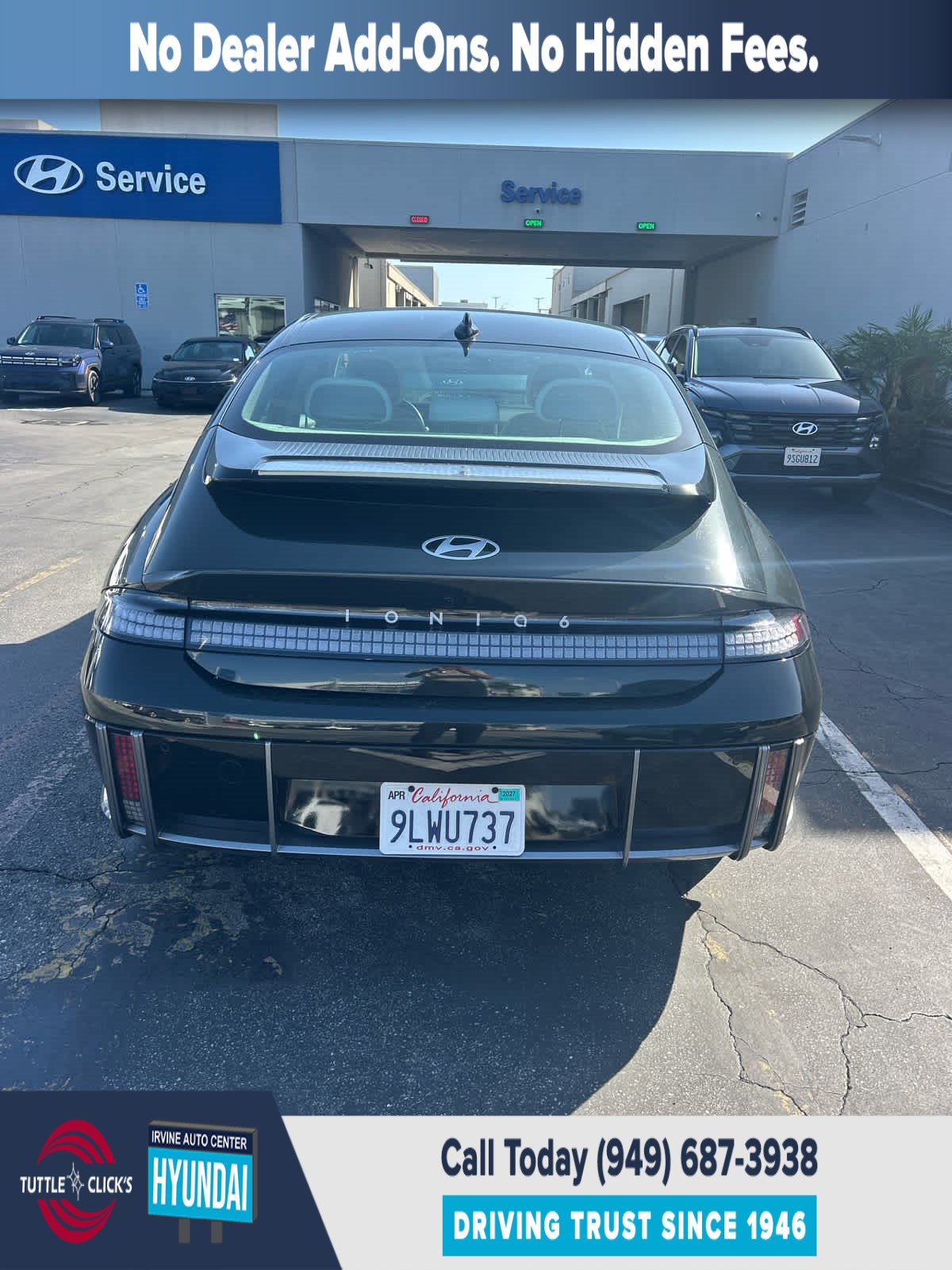 Certified 2024 Hyundai IONIQ 6 SEL with VIN KMHM34AAXRA054528 for sale in Irvine, CA