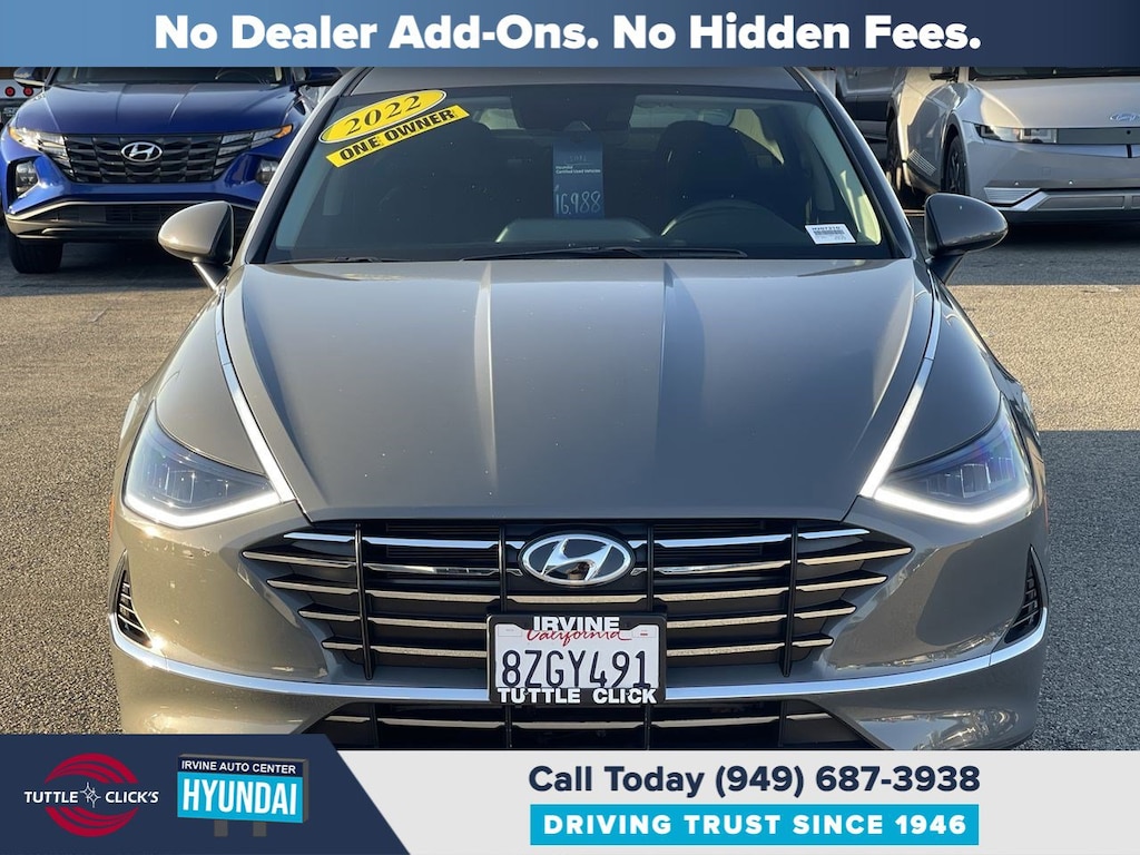 Certified 2022 Hyundai Sonata SE Sedan