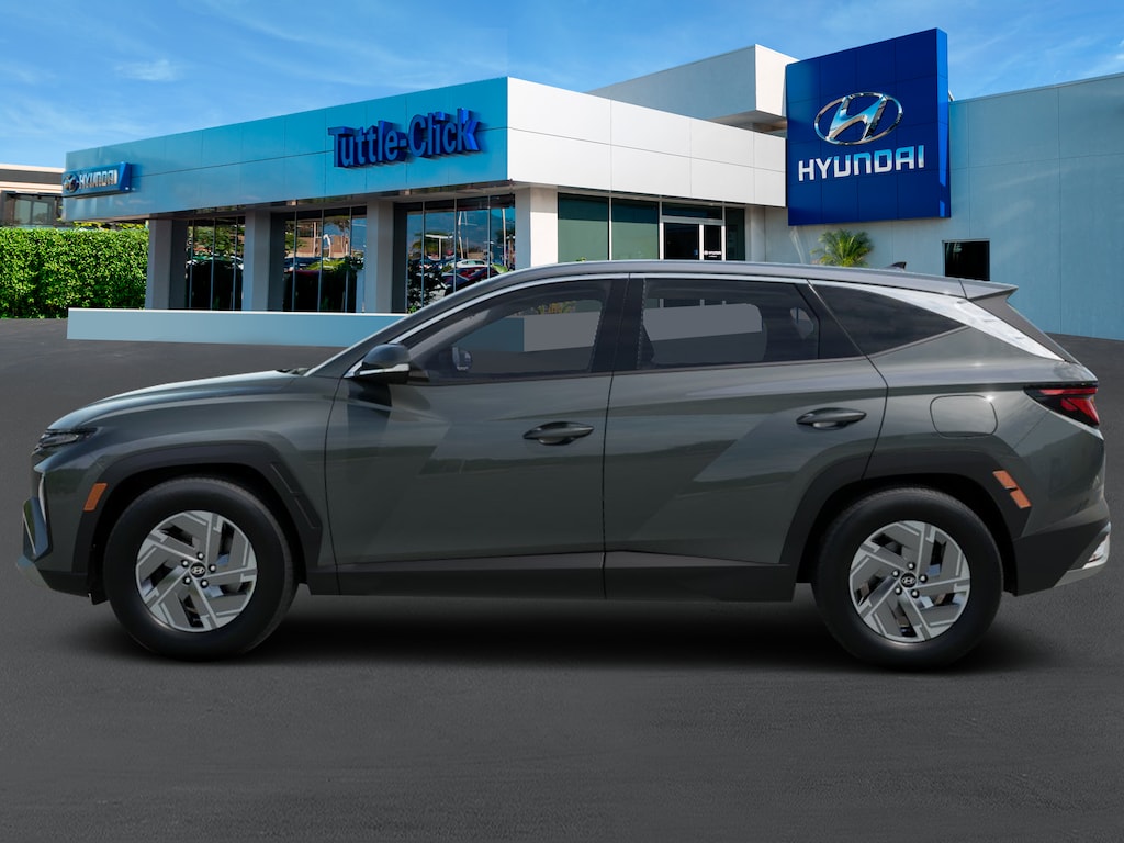 New 2026 Hyundai Tucson Hybrid Blue SUV