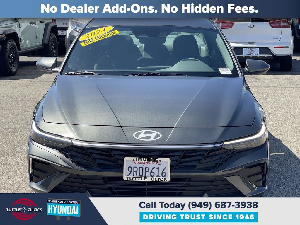 Certified 2024 Hyundai Elantra SEL Sedan