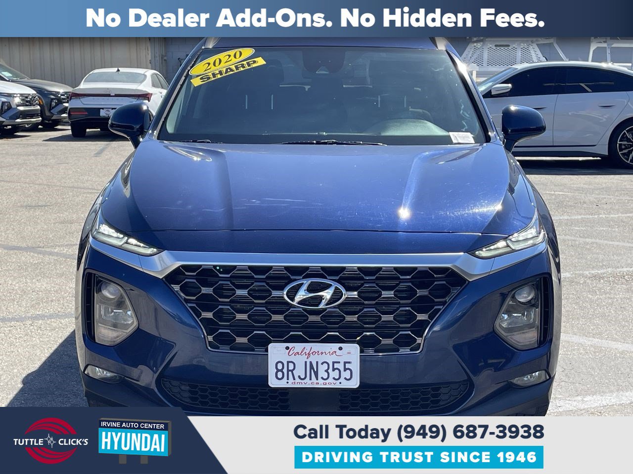 2020 Hyundai Santa Fe SEL photo 2