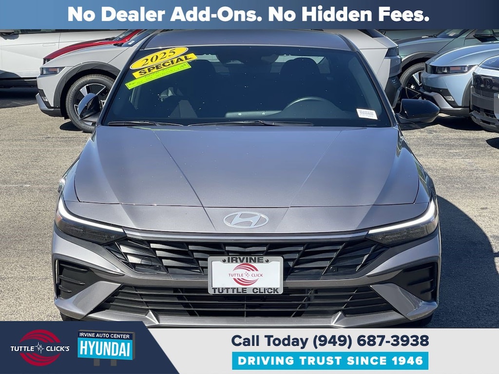 Used 2025 Hyundai Elantra Hybrid SEL Sport Sedan