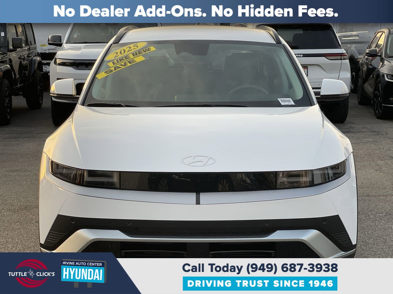 Certified 2025 Hyundai IONIQ 5 SEL with VIN 7YAKN4DA1SY007038 for sale in Irvine, CA