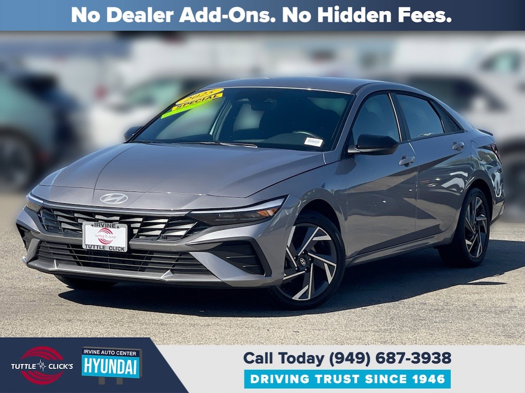 Used 2025 Hyundai Elantra Hybrid SEL Sport Sedan