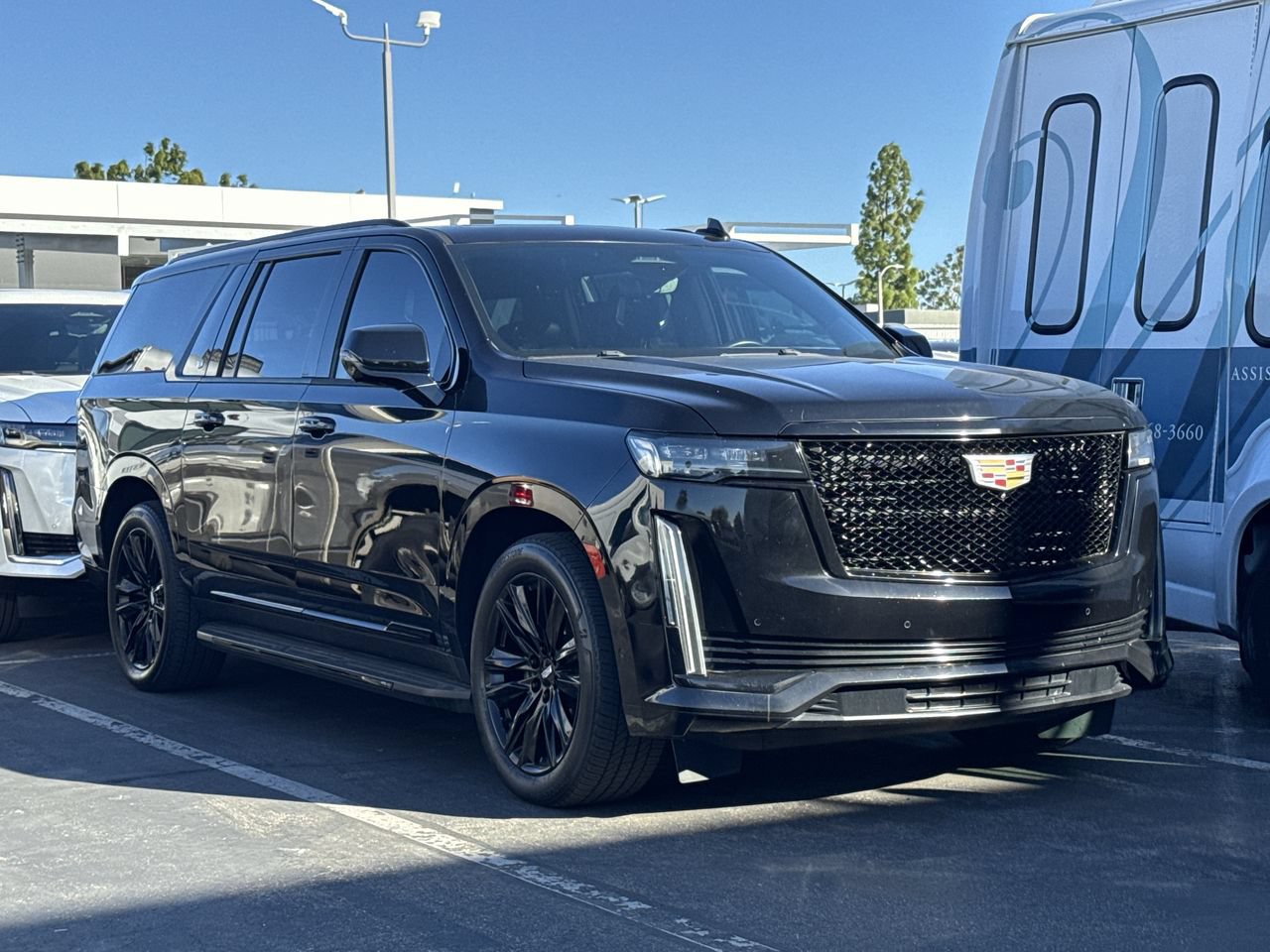 Used 2021 CADILLAC Escalade ESV Sport Platinum 4x4 SUV