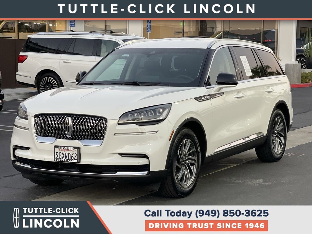 Certified 2023 Lincoln Aviator Standard SUV