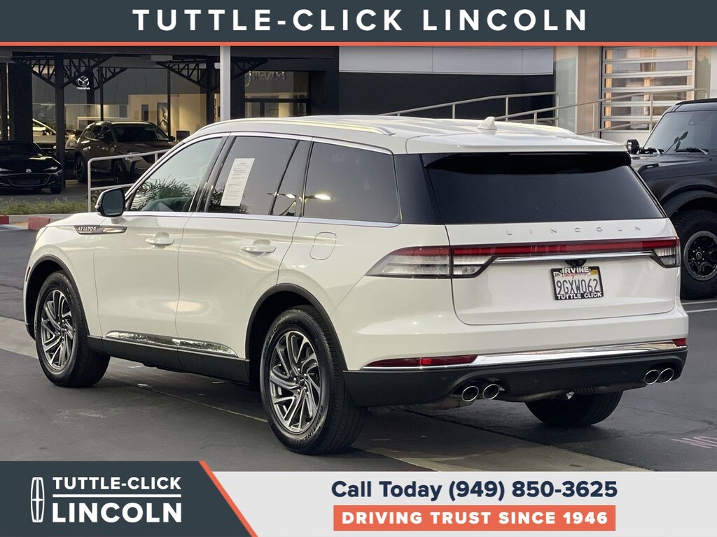 Certified 2023 Lincoln Aviator Standard SUV
