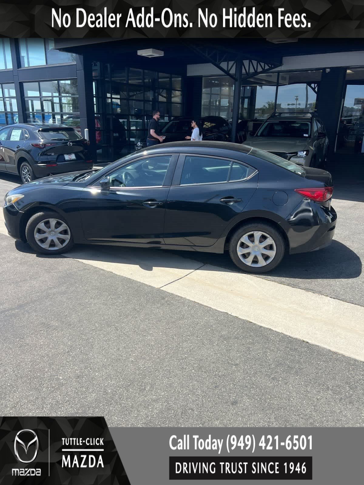 Used 2014 Mazda MAZDA3 i Sport with VIN JM1BM1U71E1123298 for sale in Irvine, CA