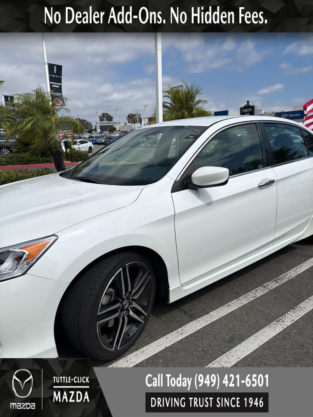 Used 2017 Honda Accord Sedan Sport Car