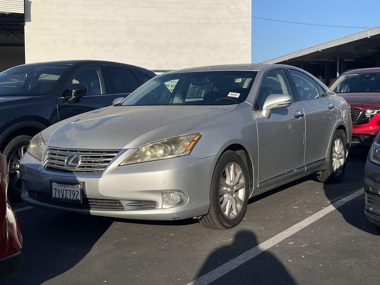Used 2012 Lexus ES 350 with VIN JTHBK1EG8C2512207 for sale in Irvine, CA