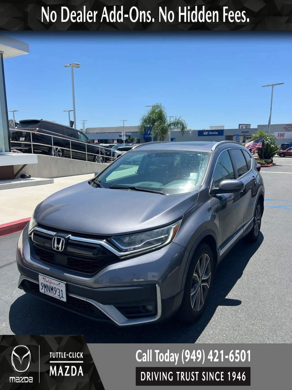 Used 2020 Honda CR-V Touring Sport Utility