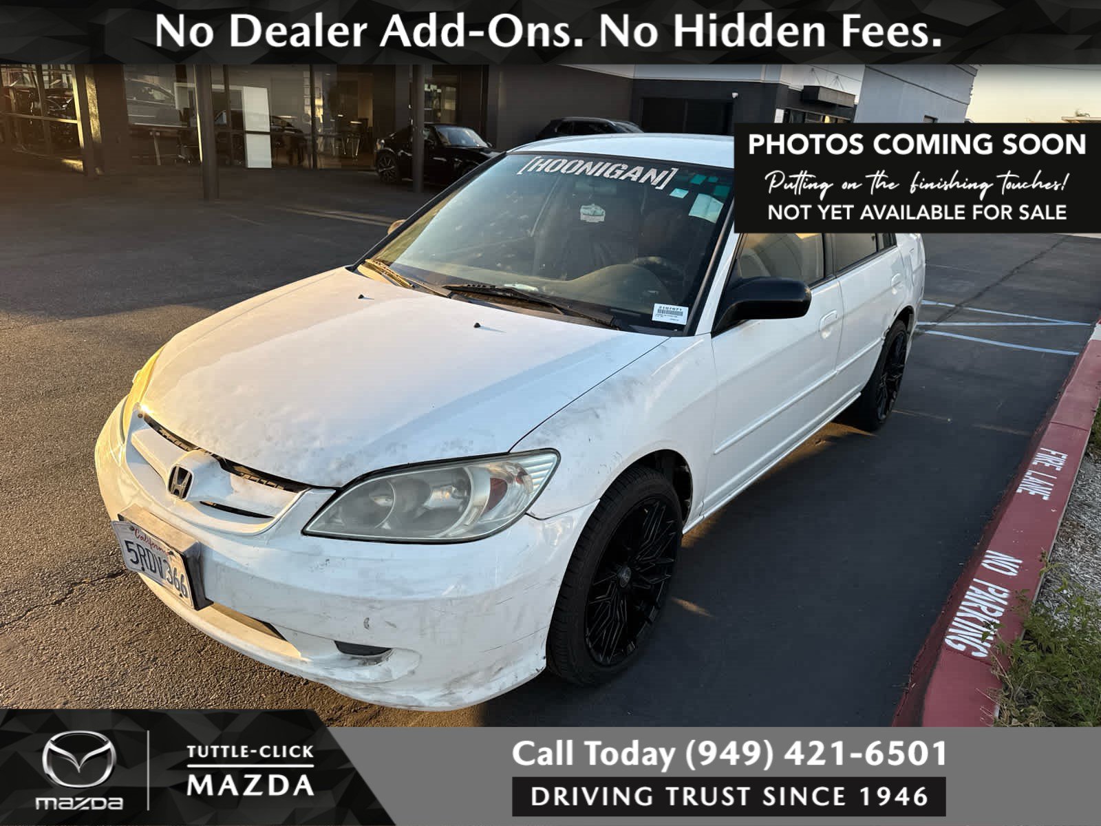 Used 2005 Honda Civic Sdn LX Car