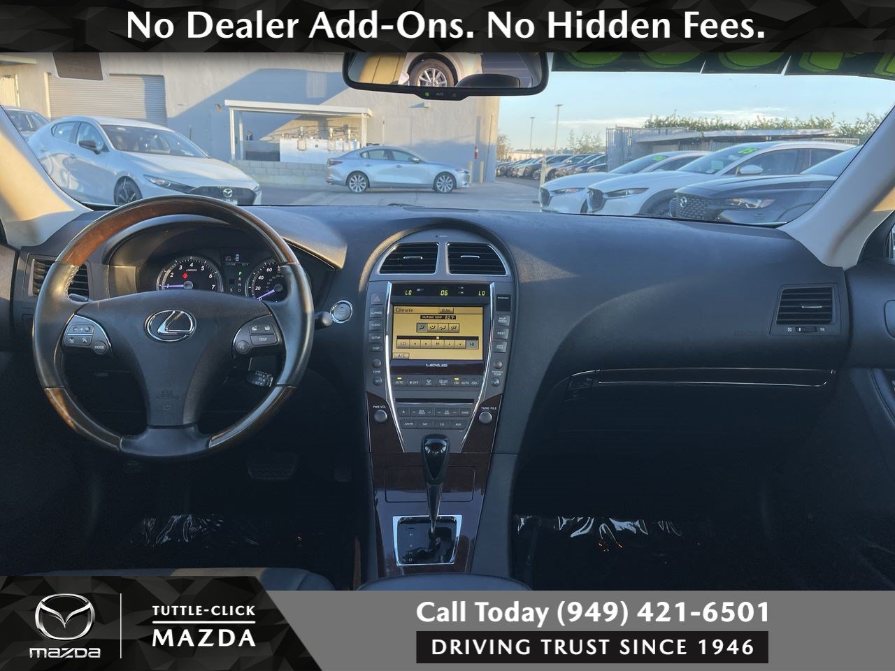 Used 2012 Lexus ES 350 with VIN JTHBK1EG8C2512207 for sale in Irvine, CA