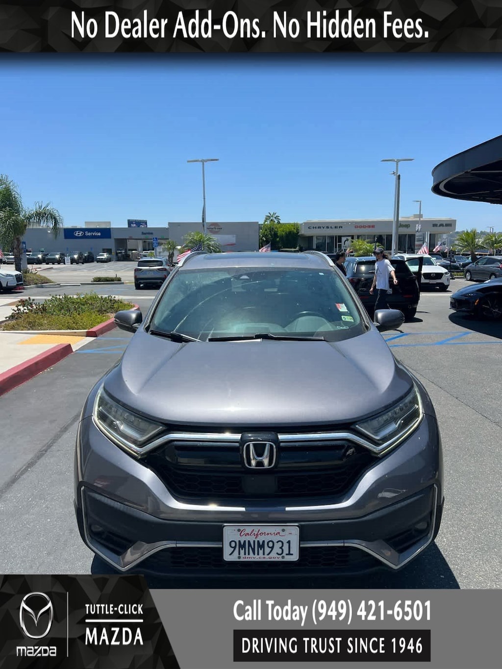 Used 2020 Honda CR-V Touring Sport Utility
