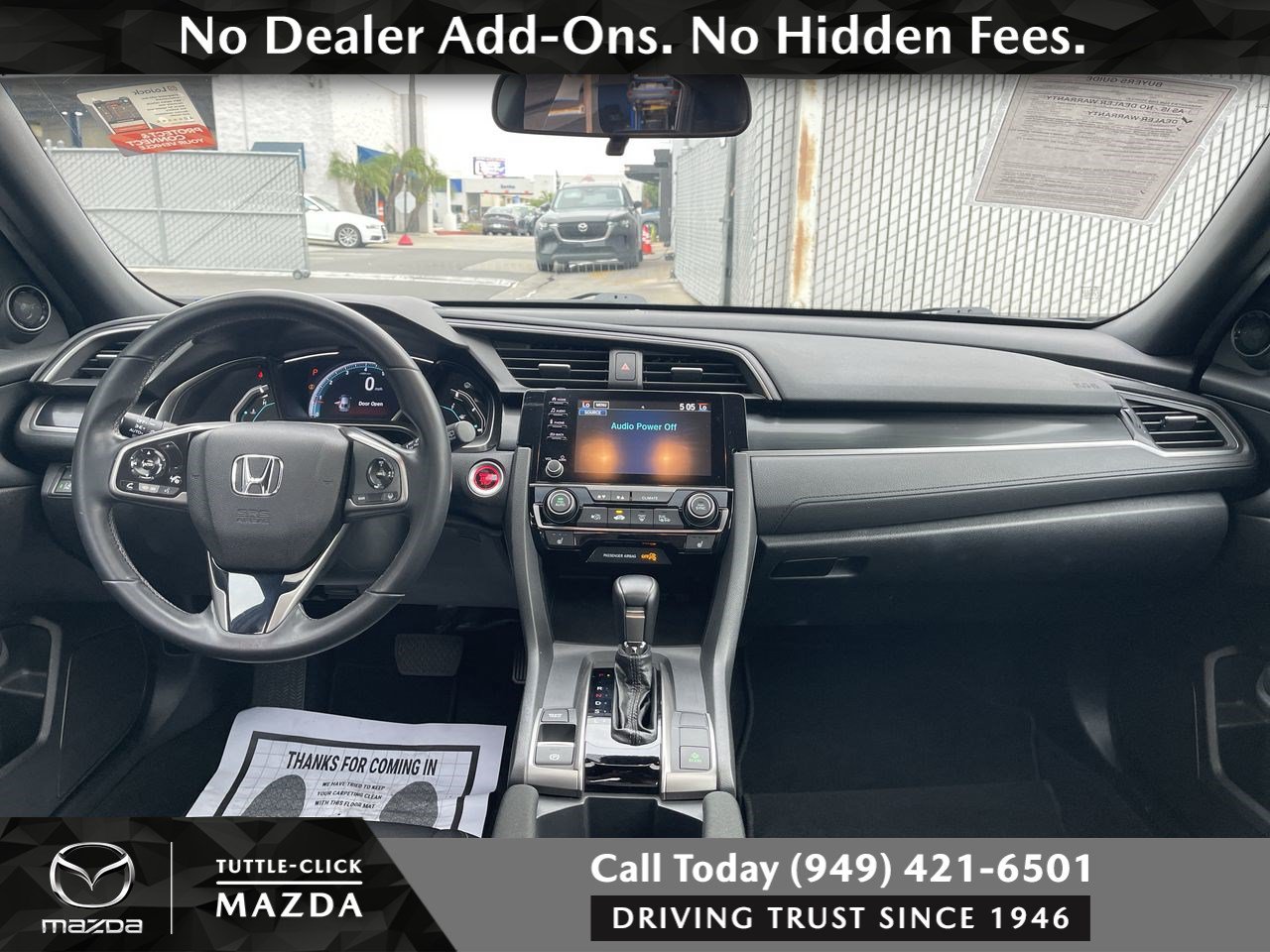 Used 2020 Honda Civic Hatchback EX Hatchback