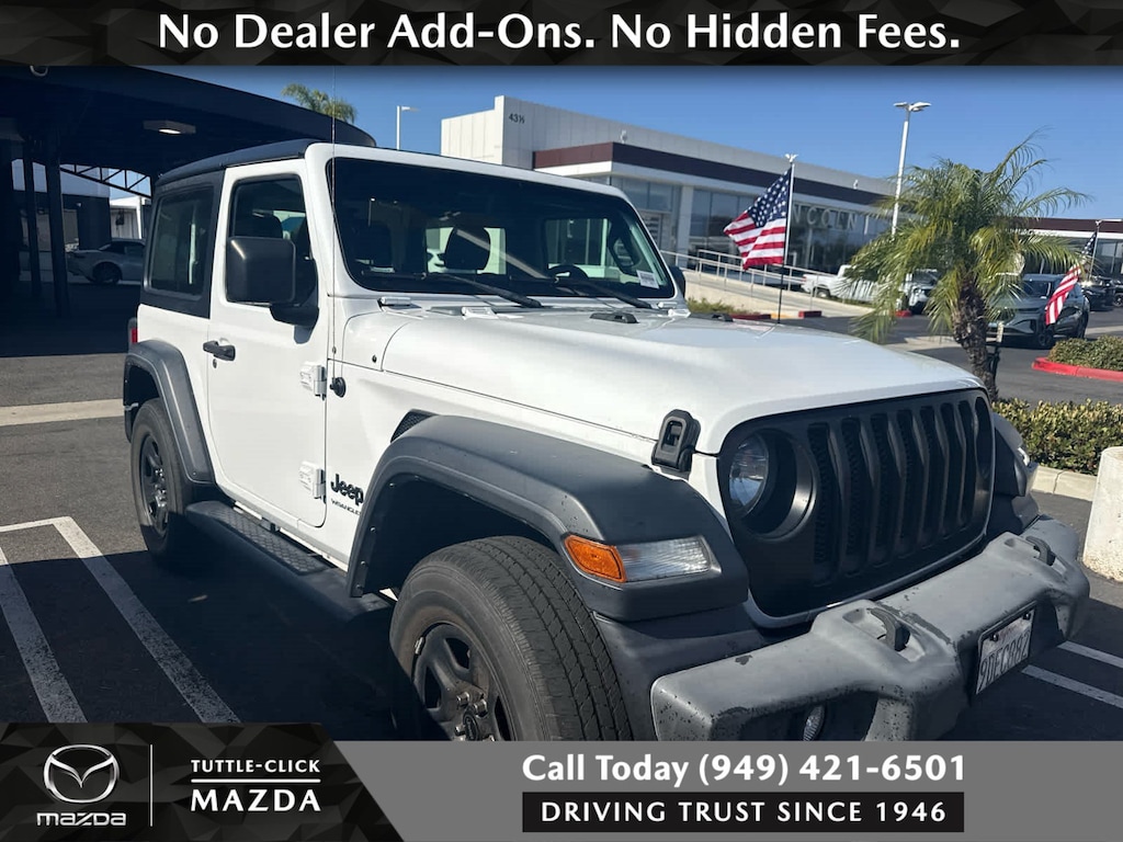 Used 2022 Jeep Wrangler Sport Convertible