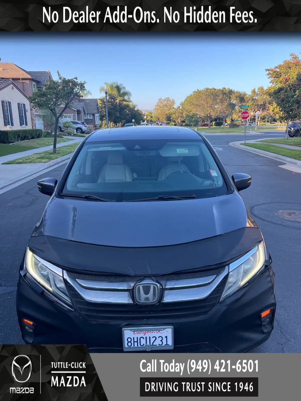 Used 2019 Honda Odyssey EX-L w/Navi/RES Mini-van, Passenger