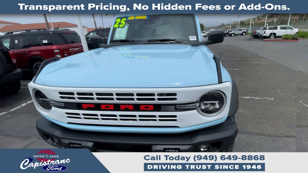 2025 Ford Bronco Heritage Edition photo 2