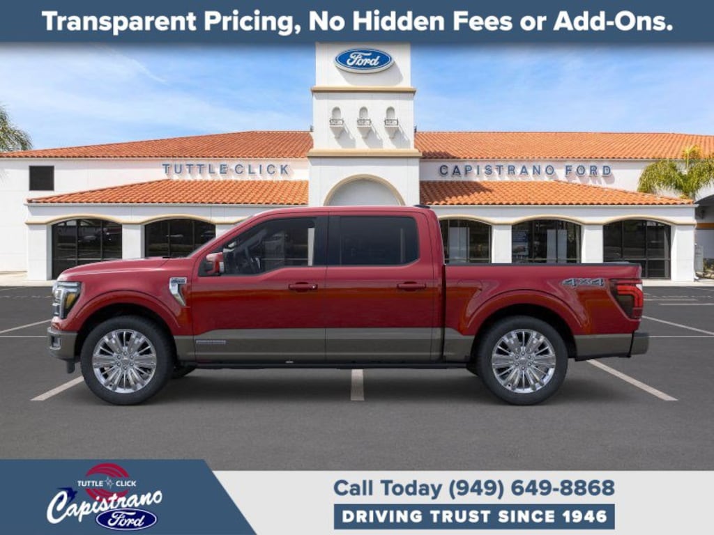 New 2025 Ford F-150 King Ranch Truck SuperCrew Cab