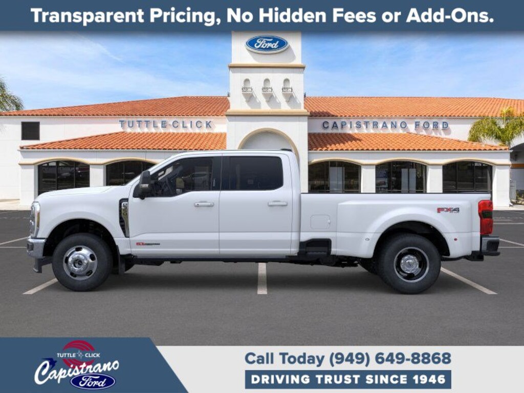New 2025 Ford Super Duty F-350 DRW LARIAT Truck Crew Cab