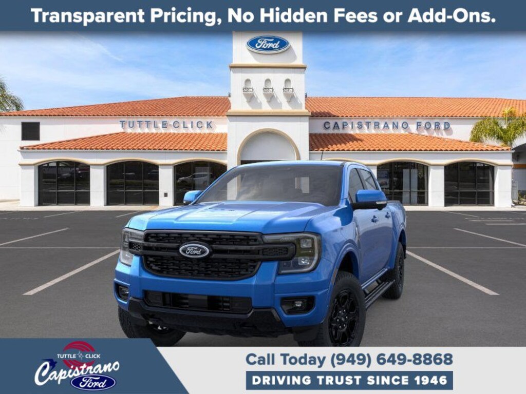 New 2025 Ford Ranger LARIAT Truck SuperCrew