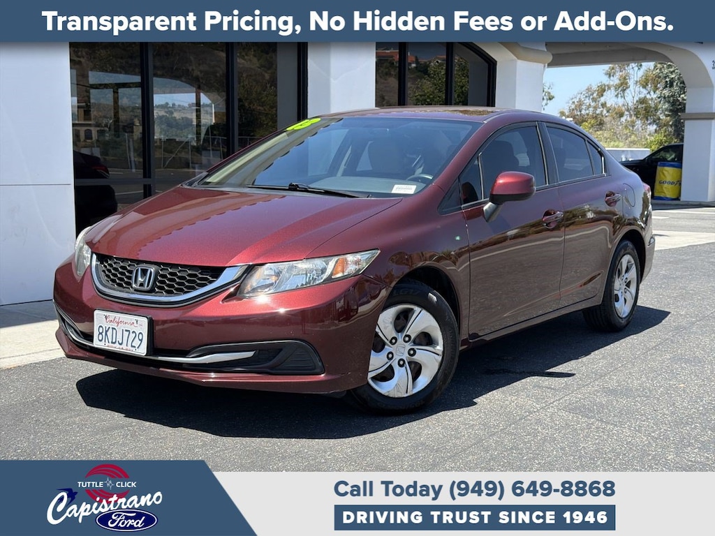 Used 2013 Honda Civic LX Sedan