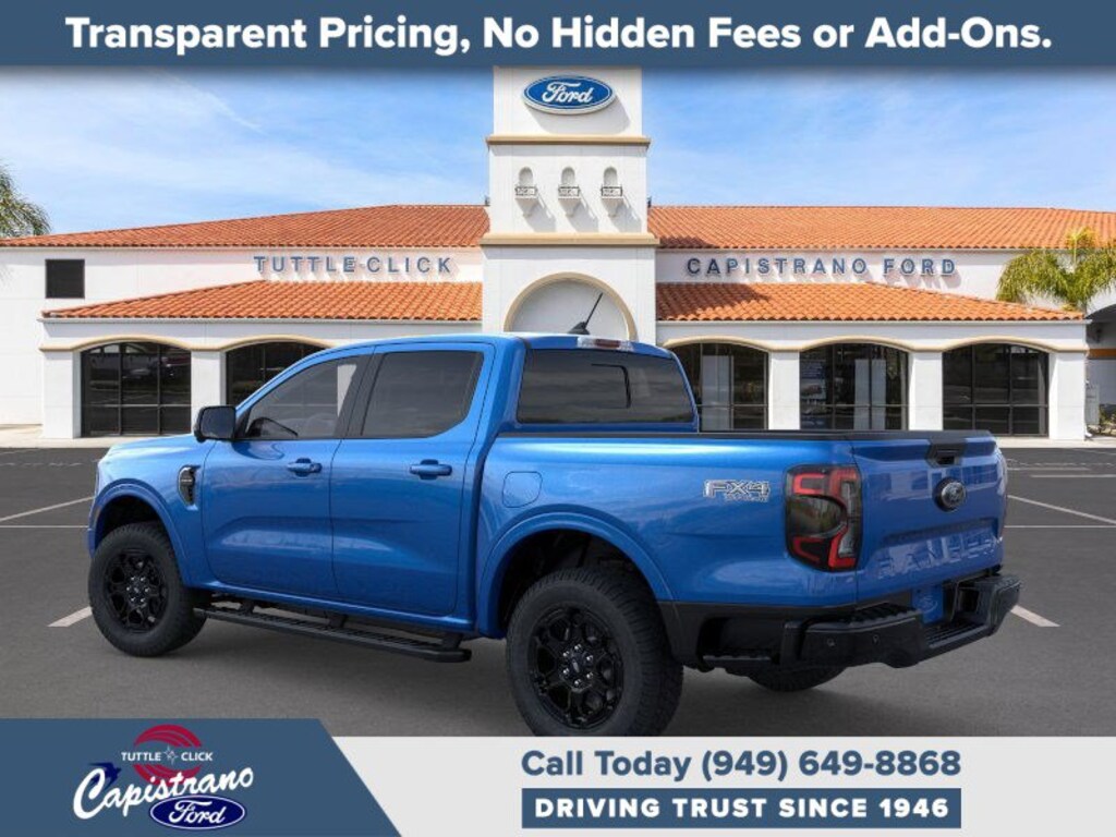 New 2025 Ford Ranger LARIAT Truck SuperCrew