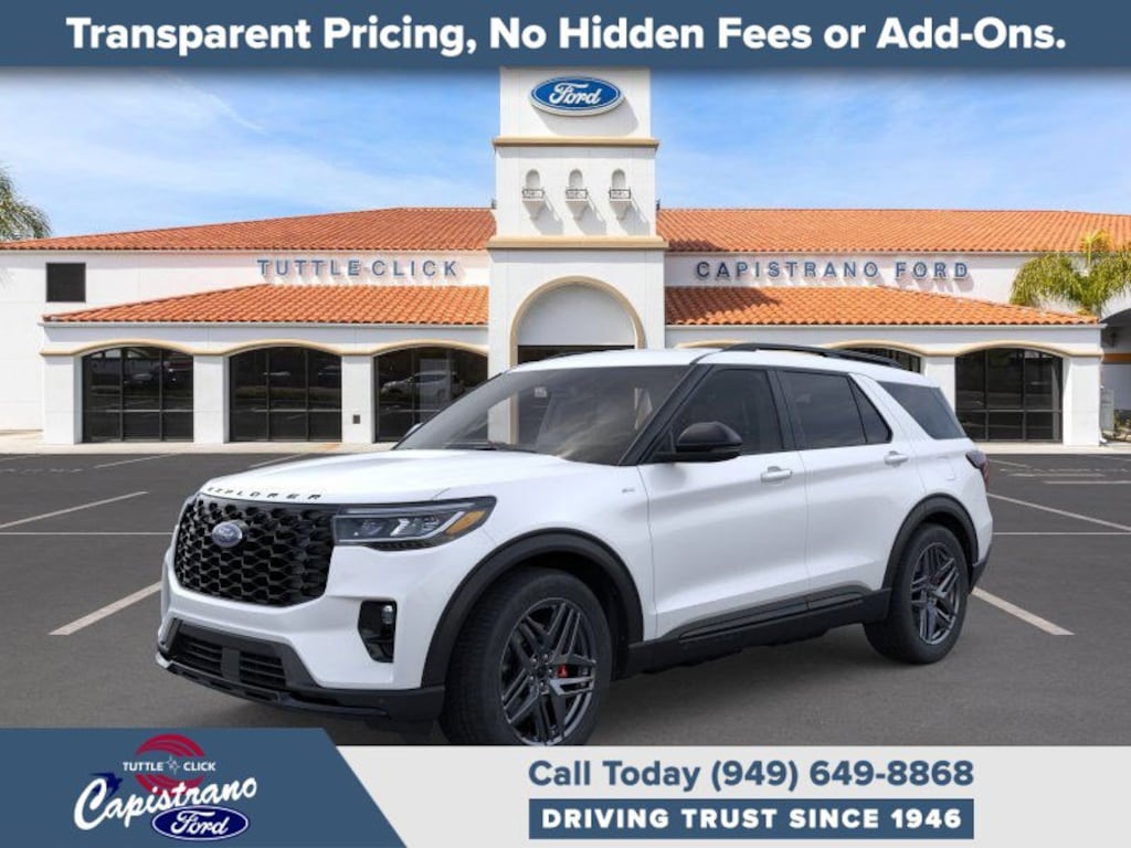 New 2025 Ford Explorer ST-Line SUV