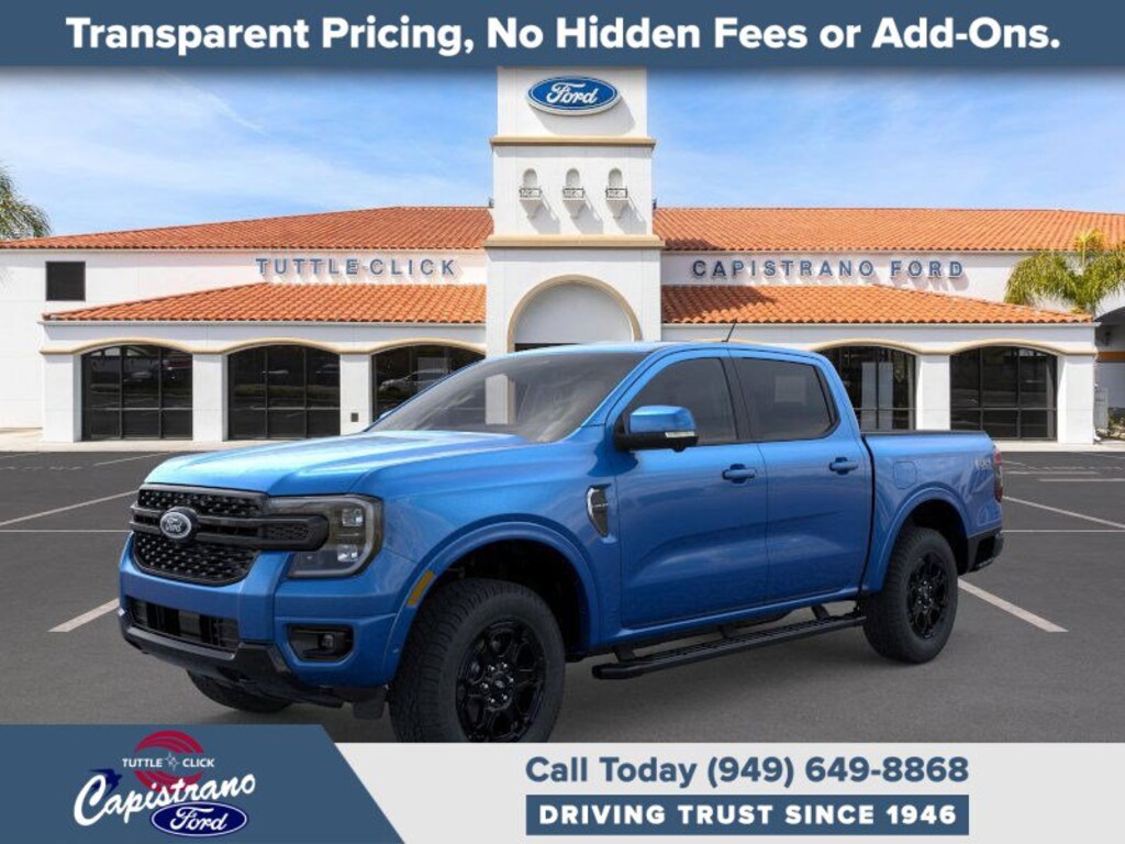 New 2025 Ford Ranger LARIAT Truck SuperCrew