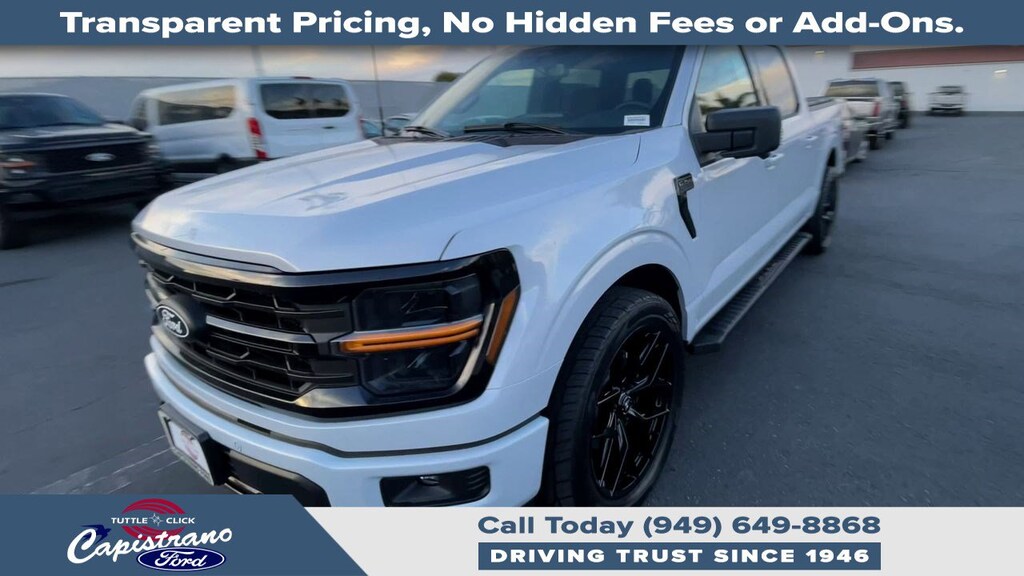 New 2025 Ford F-150 XLT Truck SuperCrew Cab