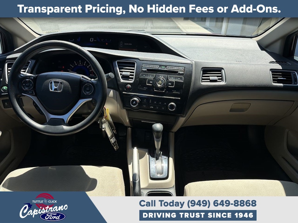 Used 2013 Honda Civic LX Sedan