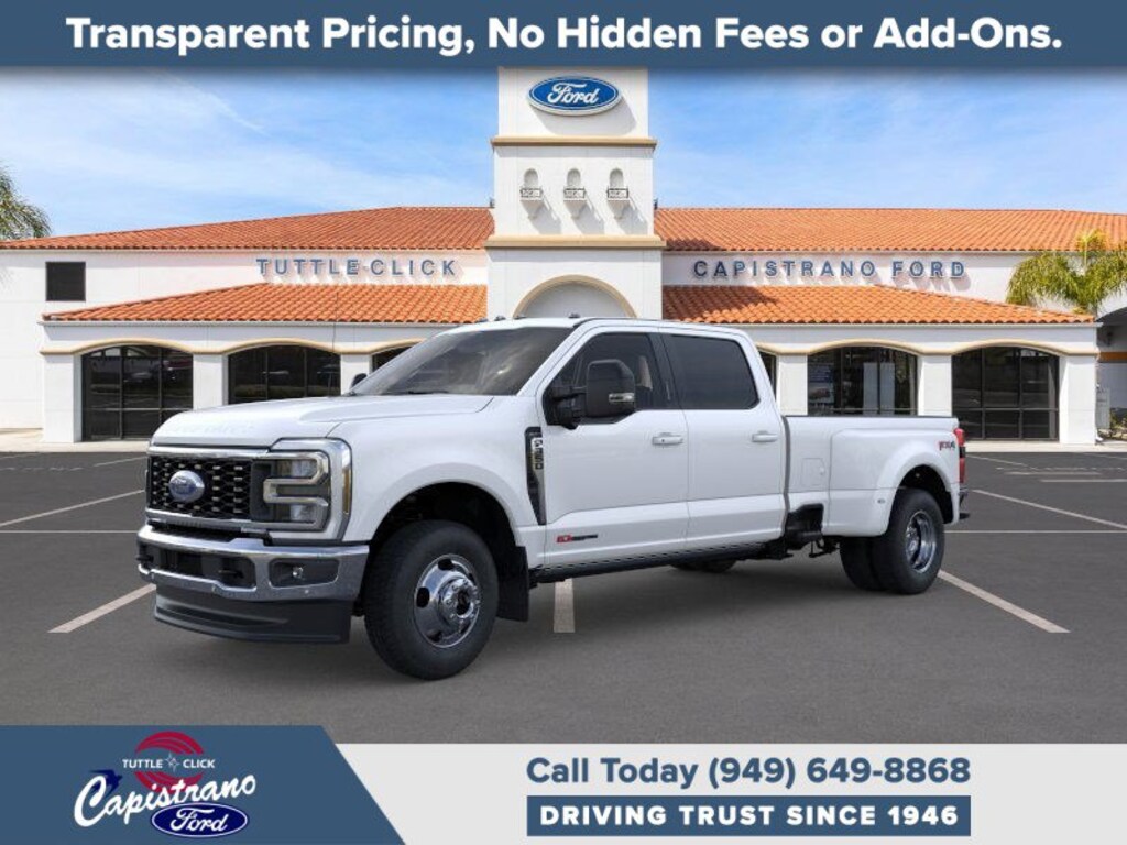 New 2025 Ford Super Duty F-350 DRW LARIAT Truck Crew Cab