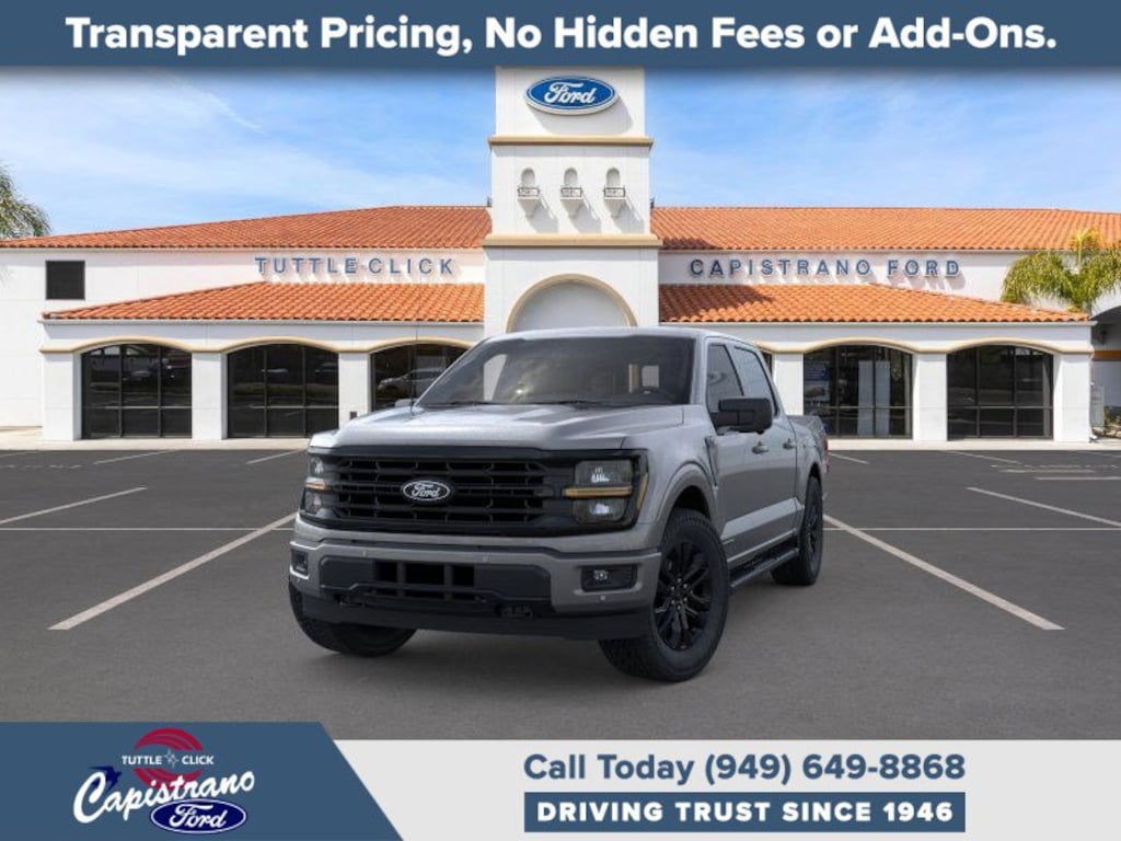 New 2025 Ford F-150 XLT Truck SuperCrew Cab