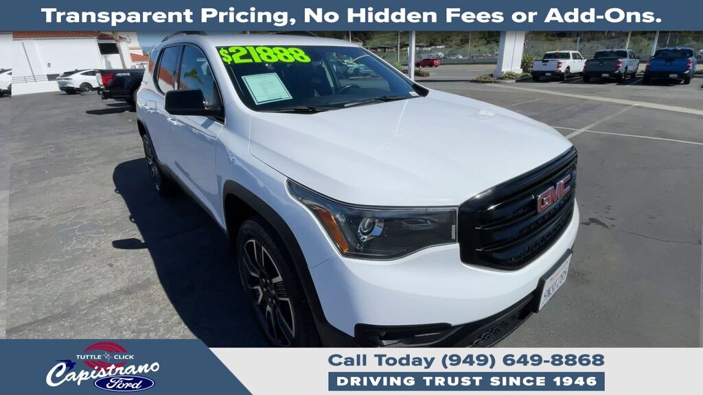 Used 2019 GMC Acadia SLT SUV