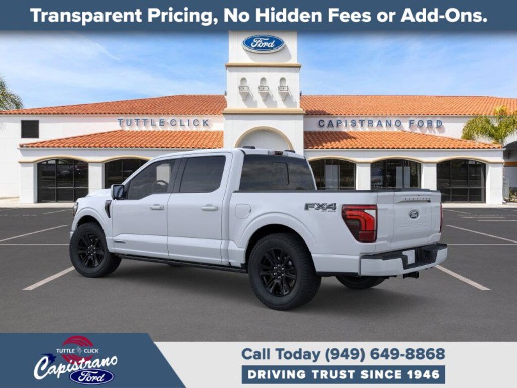 New 2025 Ford F-150 Platinum Truck SuperCrew Cab