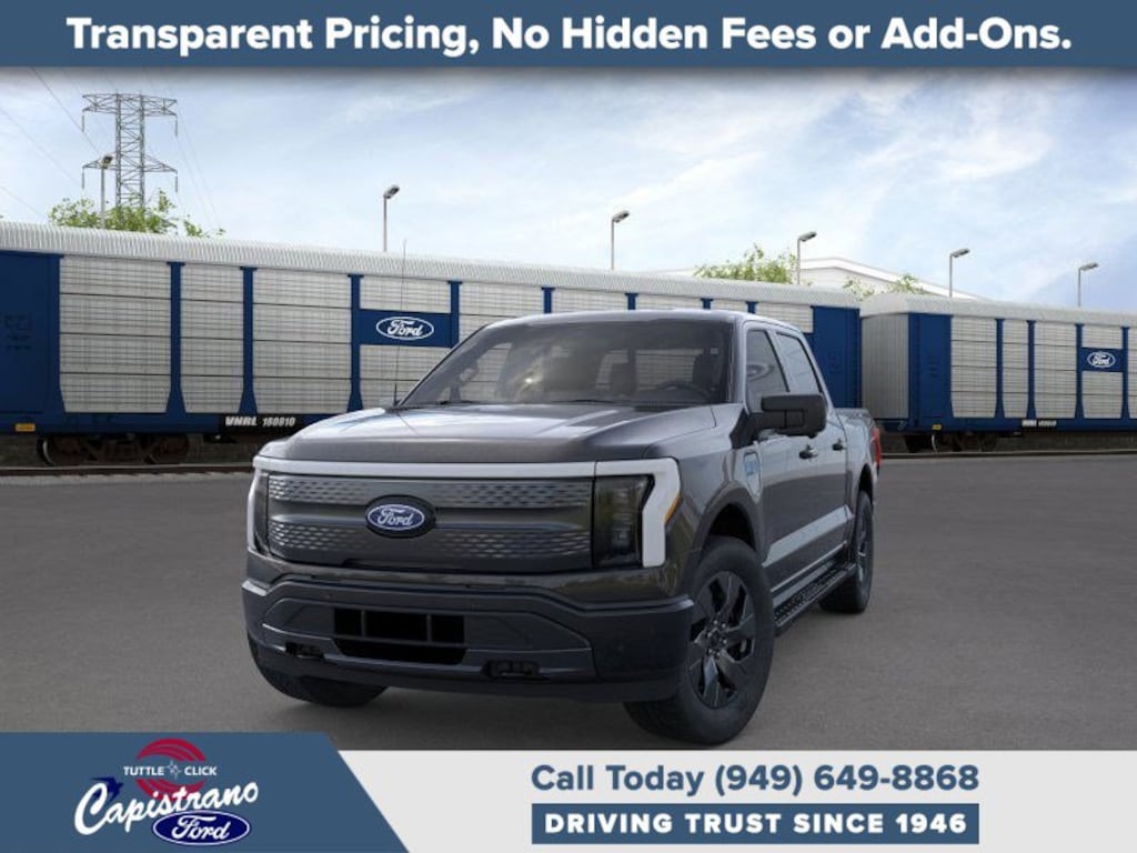 New 2025 Ford F-150 Lightning Flash Truck SuperCrew Cab