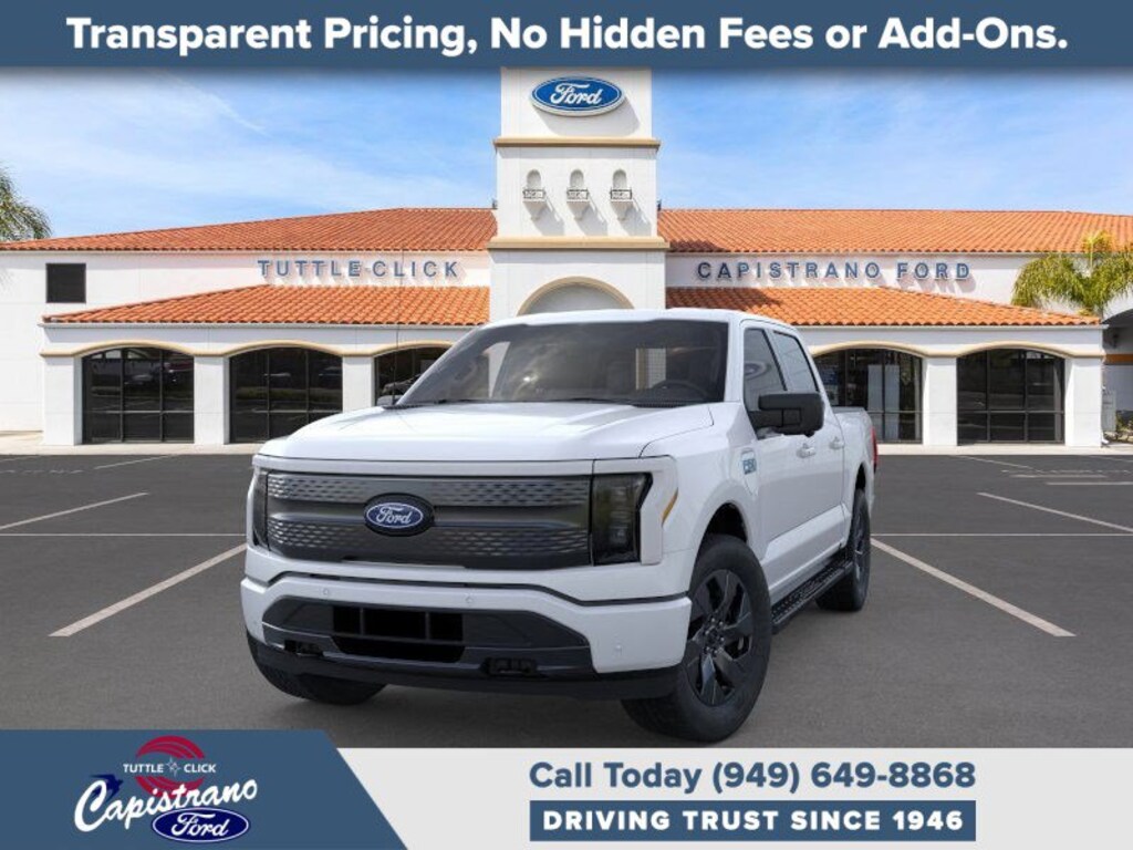 New 2025 Ford F-150 Lightning Flash Truck SuperCrew Cab