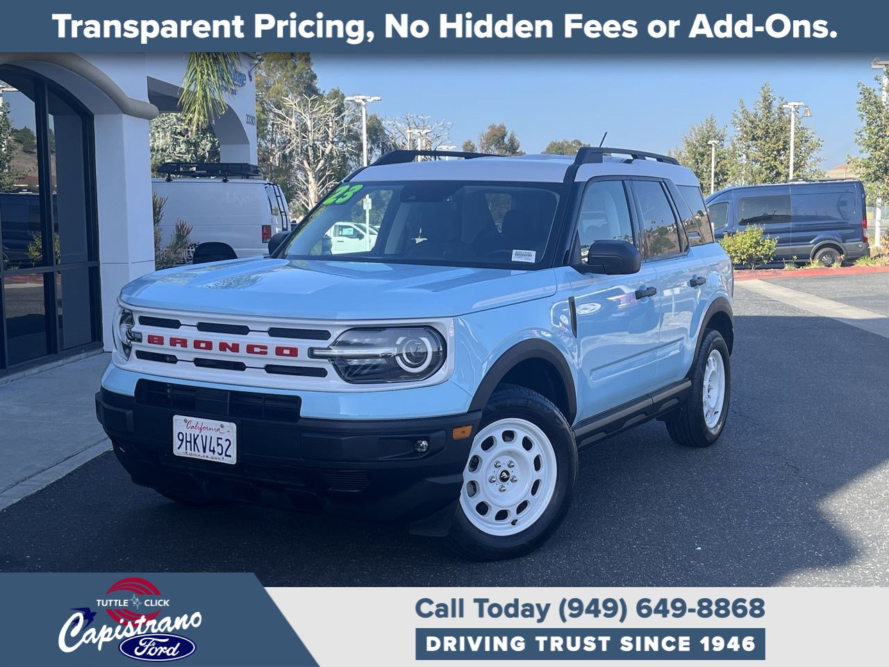 2023 Ford Bronco Sport Heritage — photo 1 of 23