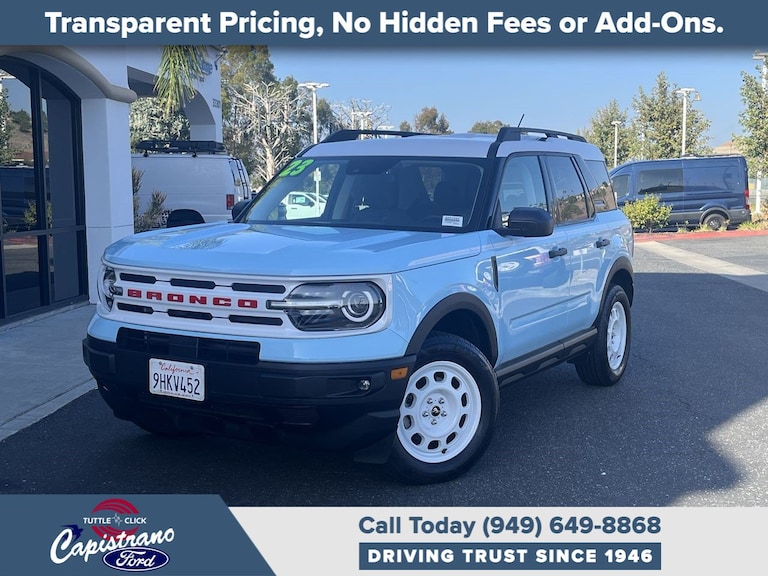 2023 Ford Bronco Sport at Tuttle-Click Mazda in Irvine, CA