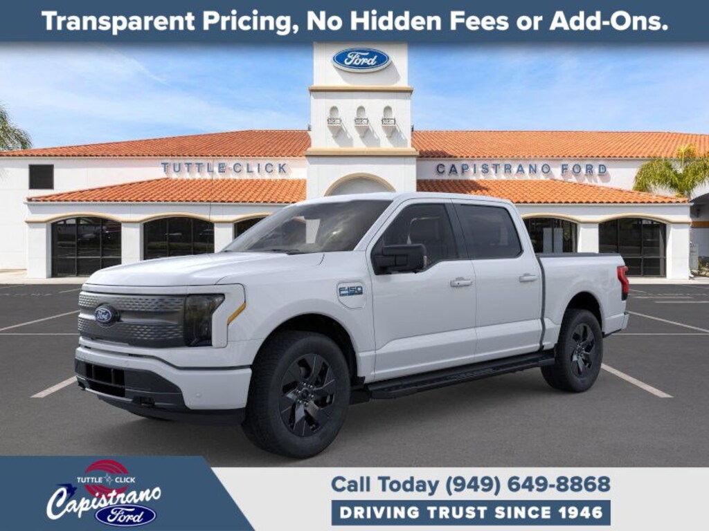 New 2025 Ford F-150 Lightning Flash Truck SuperCrew Cab