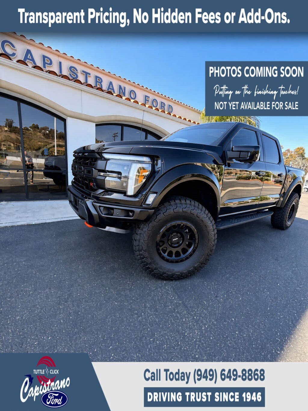 Used 2025 Ford F-150 Raptor Truck SuperCrew Cab