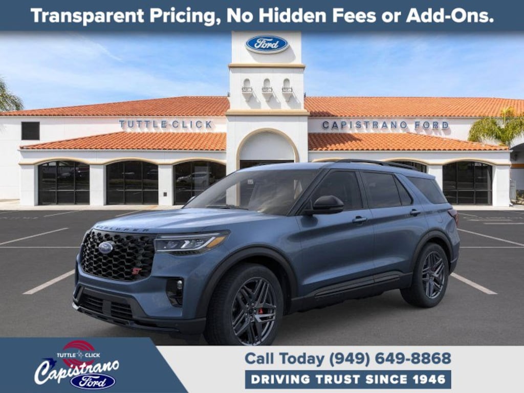 New 2025 Ford Explorer ST SUV