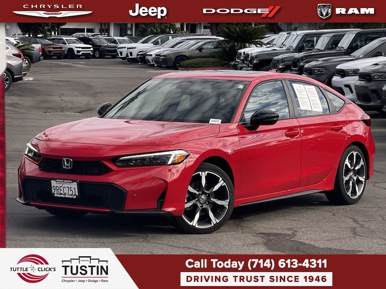 2025 Honda Civic Hatchback Hybrid at Tuttle-Click Mazda in Irvine, CA
