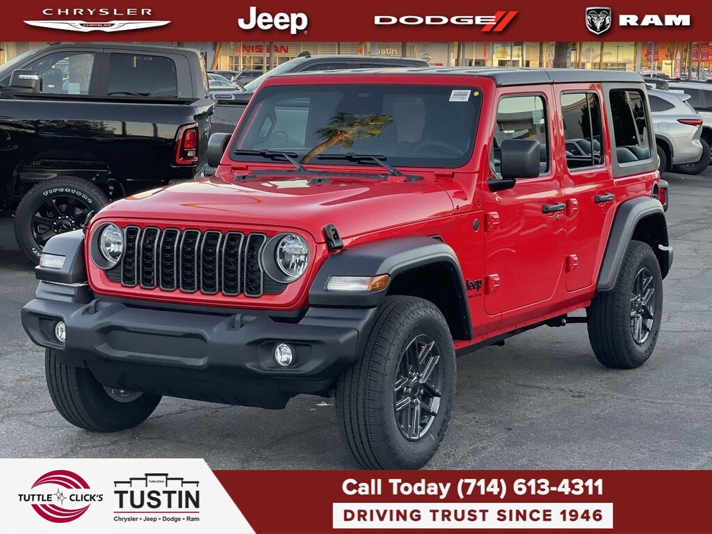 New 2026 Jeep Wrangler Sport S SUV