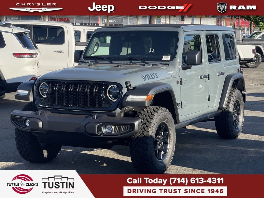 New 2025 Jeep Wrangler Willys SUV