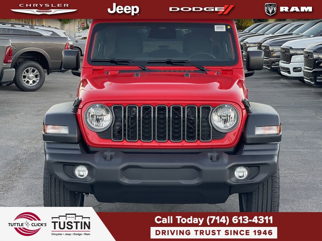 New 2026 Jeep Wrangler Sport S SUV