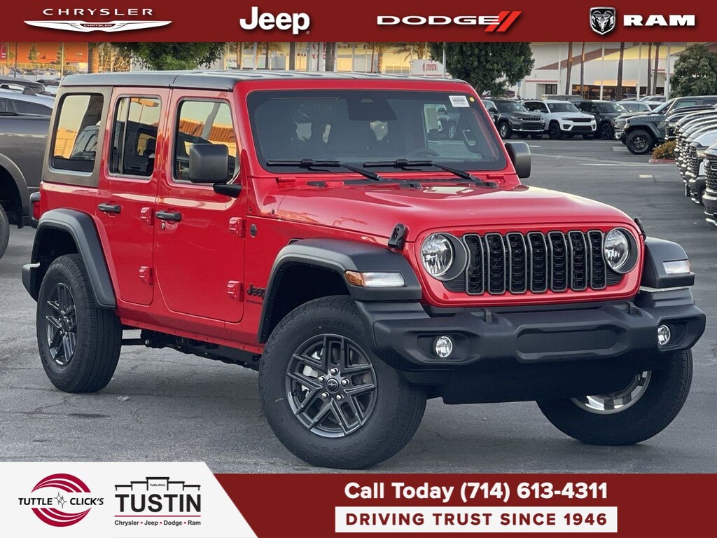 New 2026 Jeep Wrangler Sport S SUV