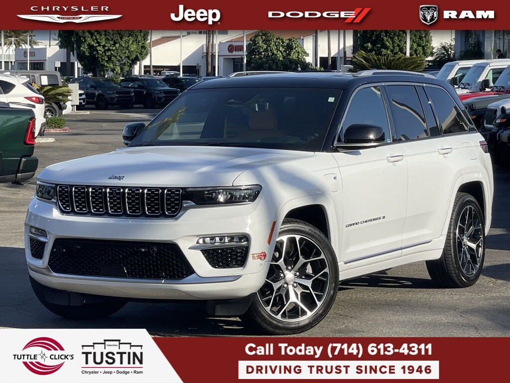 Used 2023 Jeep Grand Cherokee 4xe Summit Reserve SUV