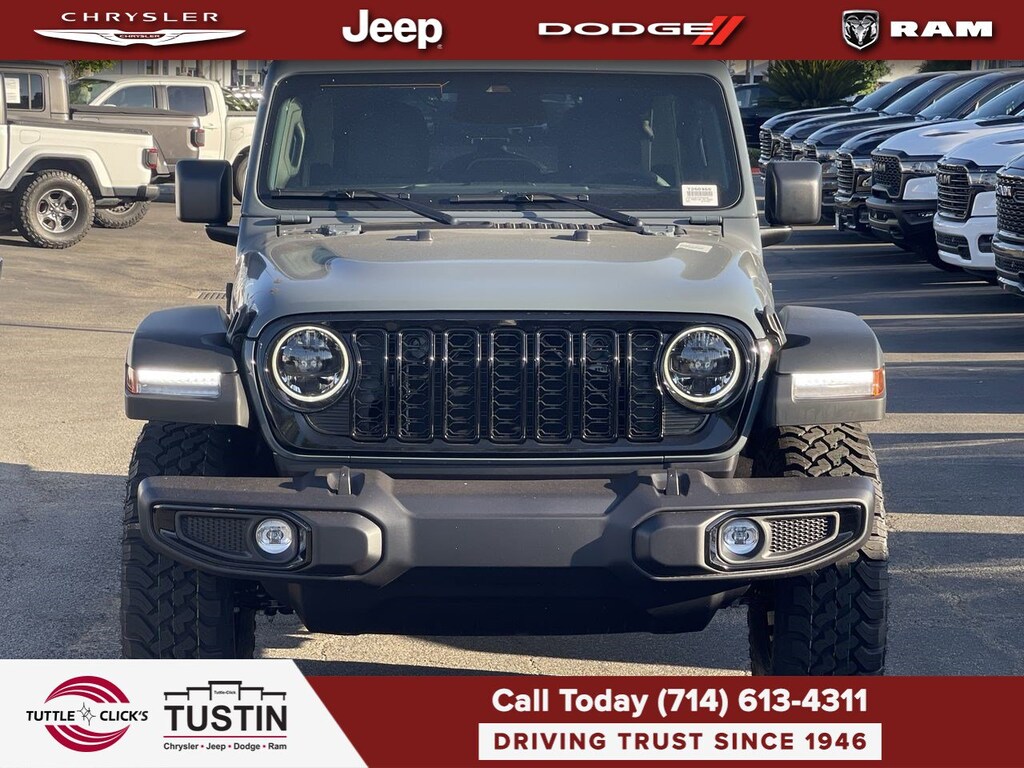 New 2025 Jeep Wrangler Willys SUV