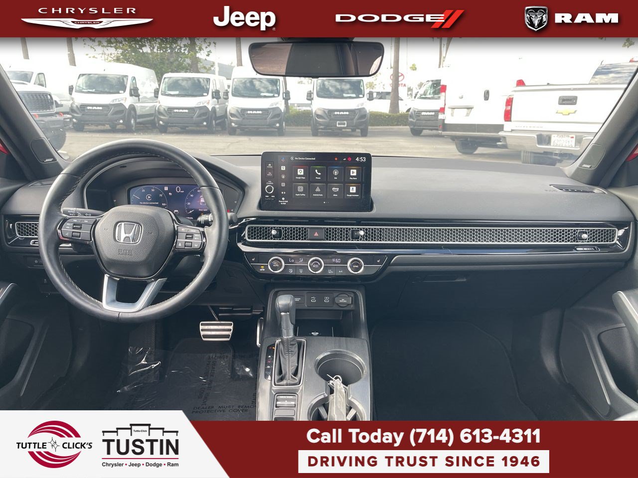 Used 2025 Honda Civic Hatchback Hybrid Sport Touring Hatchback